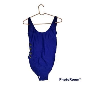 Womens Venus size 8 blue swimsuit in excellent condition!!!!